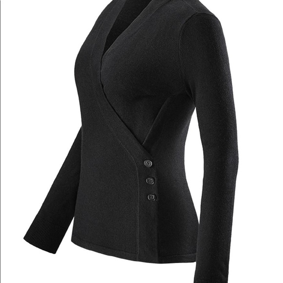 CAbi wrap ballet sweater Sz Small - Picture 8 of 8